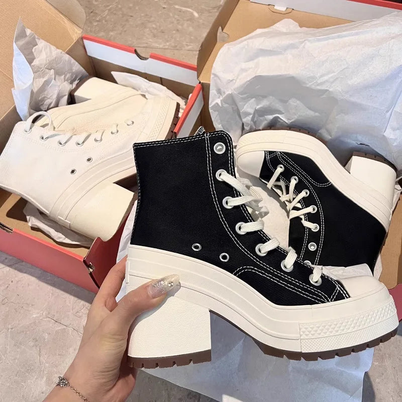 Street High-Top Sneaker Boots