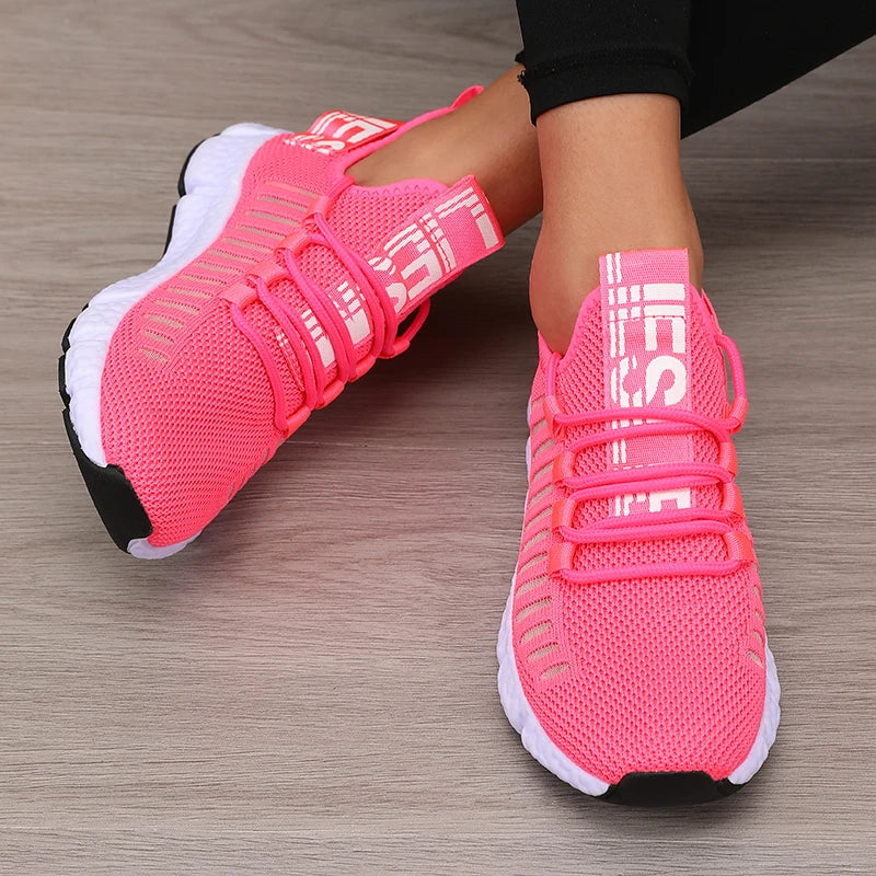 AuraStride Mesh Slip-On Sneakers