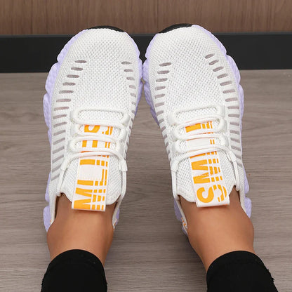 AuraStride Mesh Slip-On Sneakers