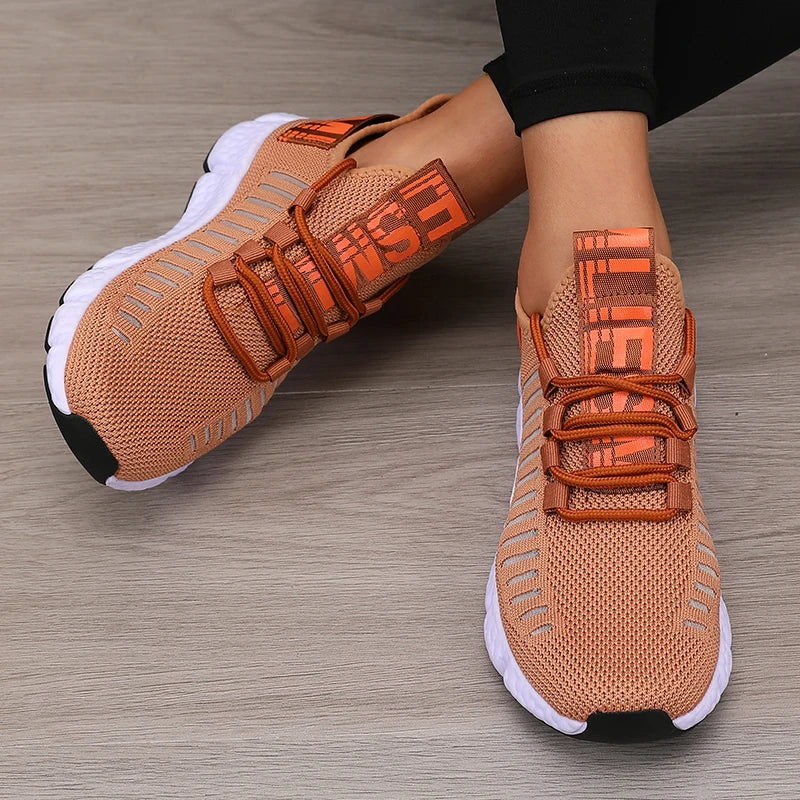 AuraStride Mesh Slip-On Sneakers