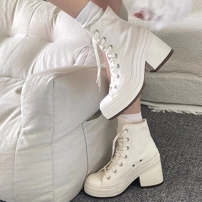 Street High-Top Sneaker Boots