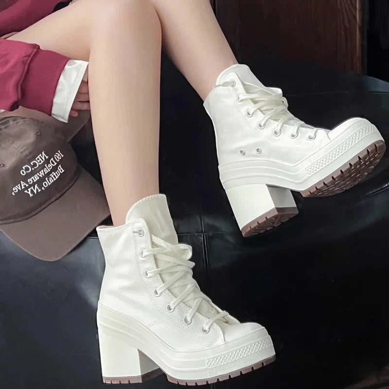 Street High-Top Sneaker Boots