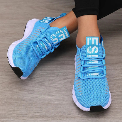 AuraStride Mesh Slip-On Sneakers